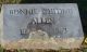 Bonnie Whiting Allen headstone